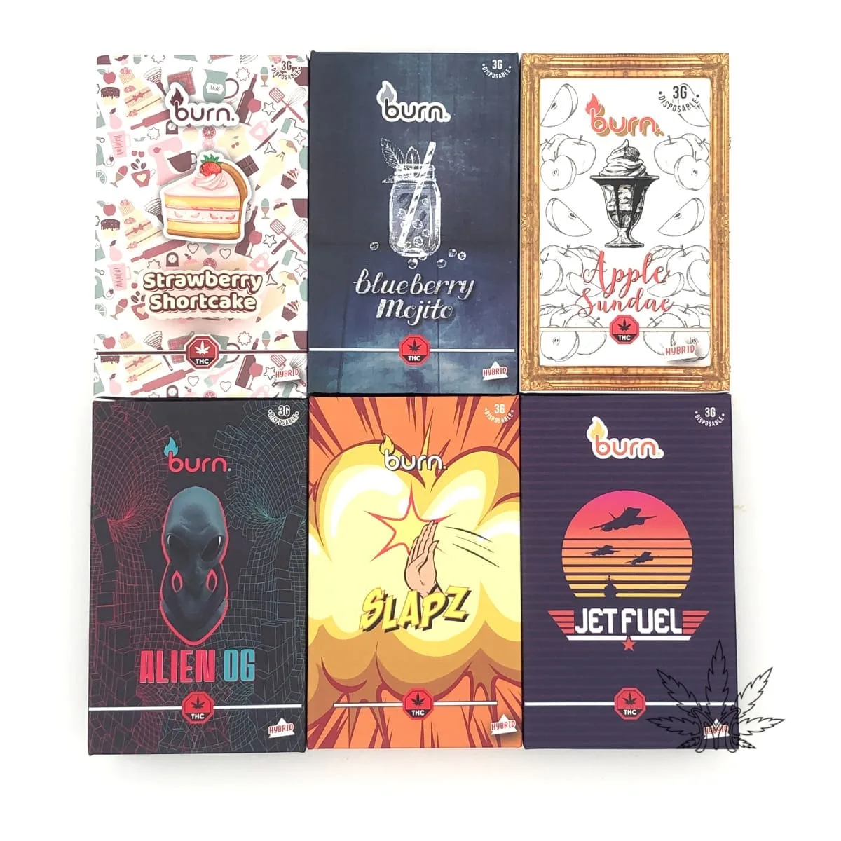 Burn – 3 Gram Disposable Vape - Image 1