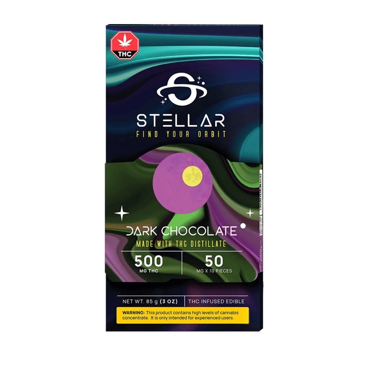 stellar_dark_500mg_1200x1200-1.jpg STELLAR Dark Chocolate bar