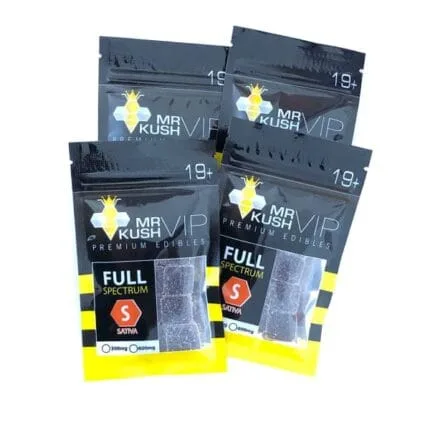 Mr. Kush VIP Gummy Squares Sativa