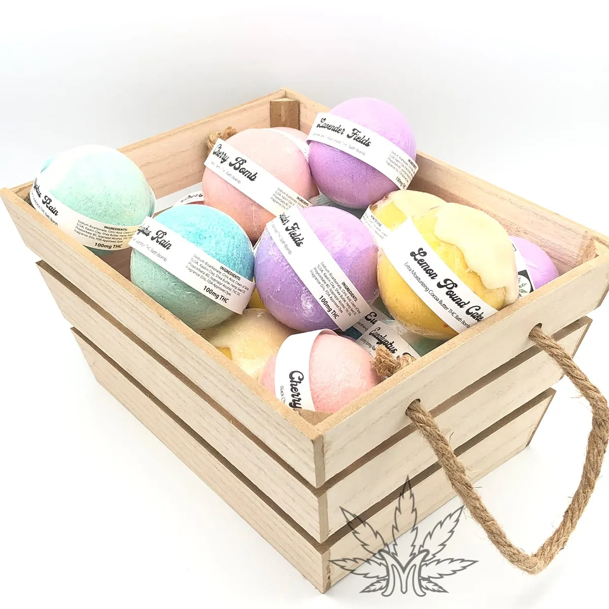 Cannabis Infused Bath Bombs