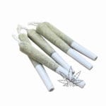 Distillate Infused Prerolls + THCa Crystal Coating