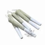 Distillate Infused Prerolls + THCa Crystal Coating